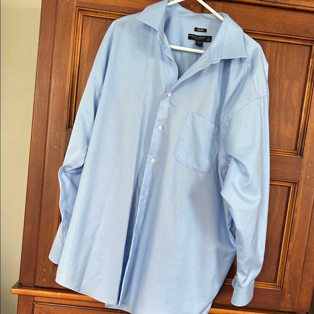 PRONTO UOMO Men’s dress Shirt.    19/34-35